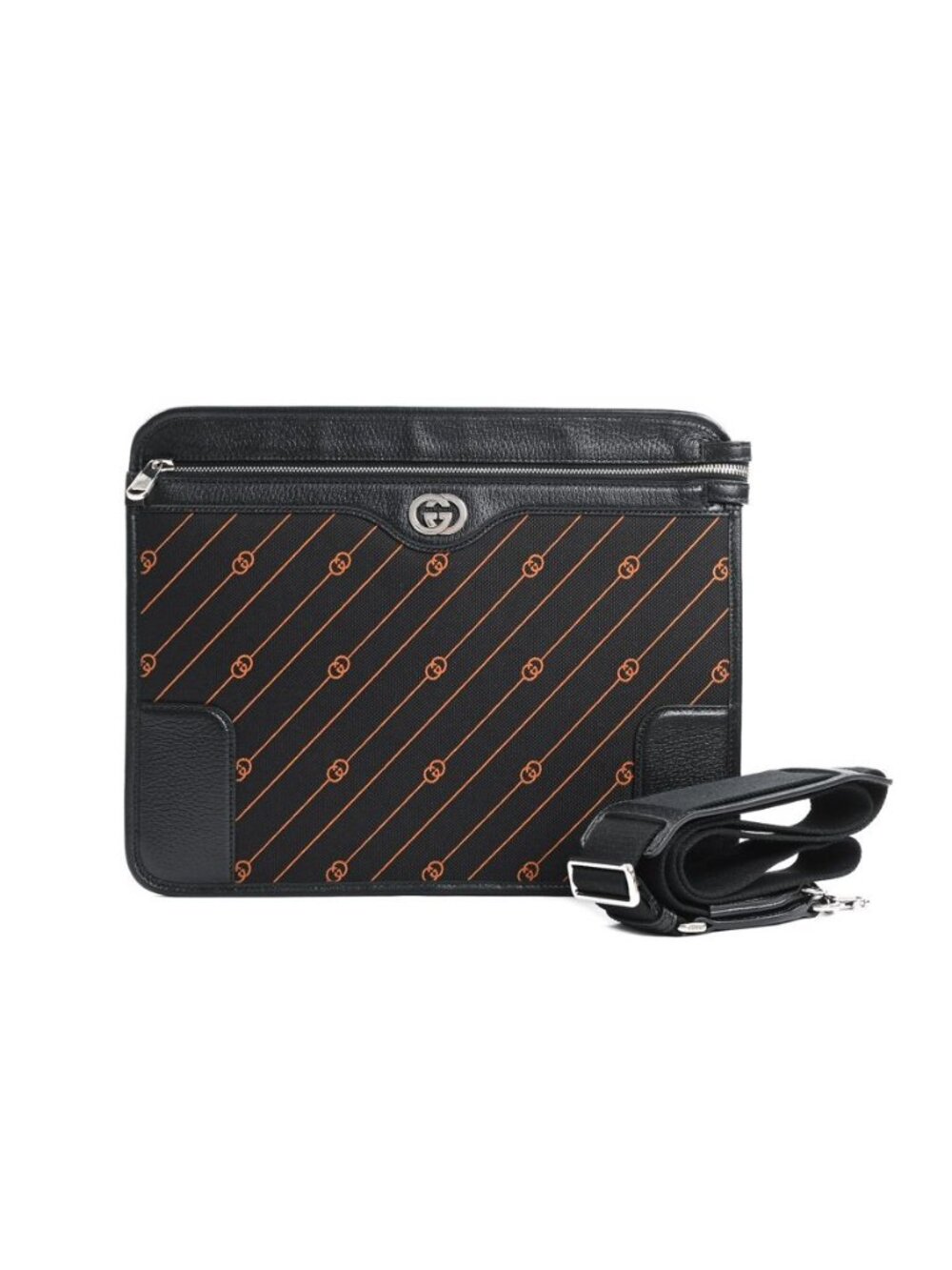 Gucci Briefcase Business Interlocking